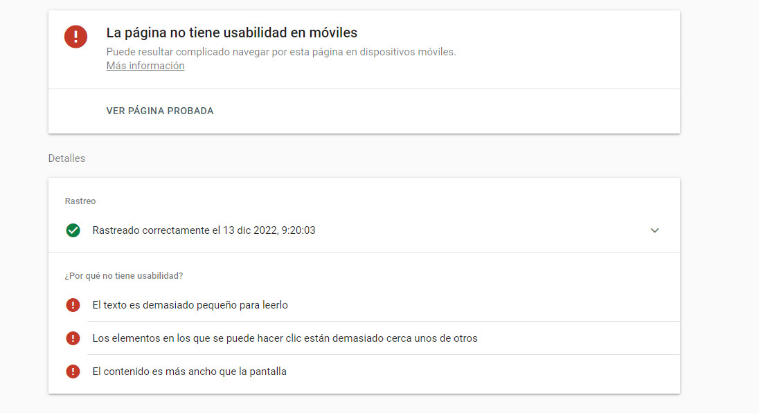 Aviso de CSS
