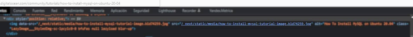 Imagenes SEO en Digital Ocean